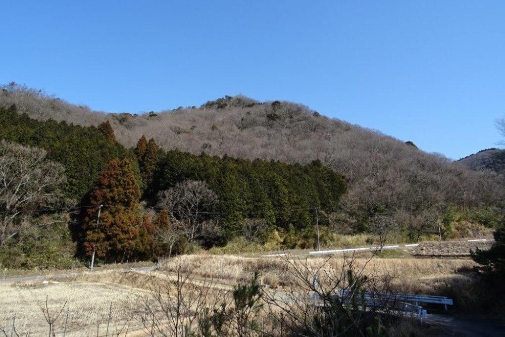 水晶山方面の眺めです。