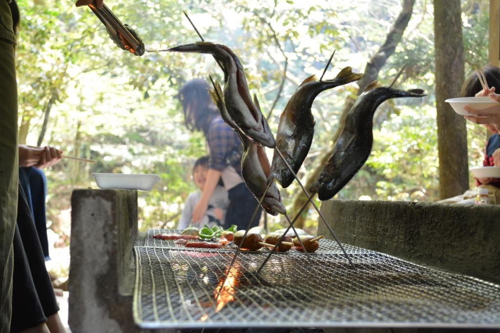 くらがり渓谷 マス釣り・マスつかみ