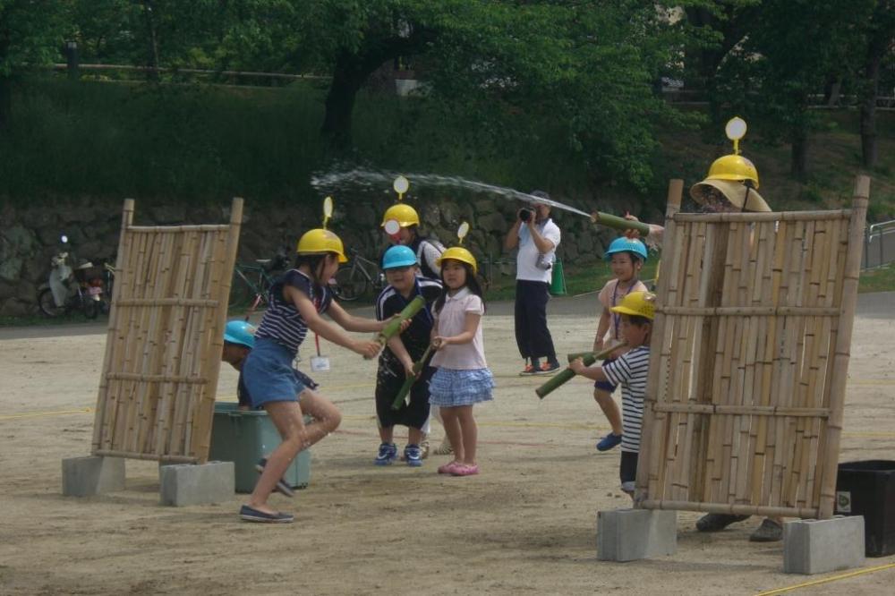 平成28年竹水鉄砲合戦教室1