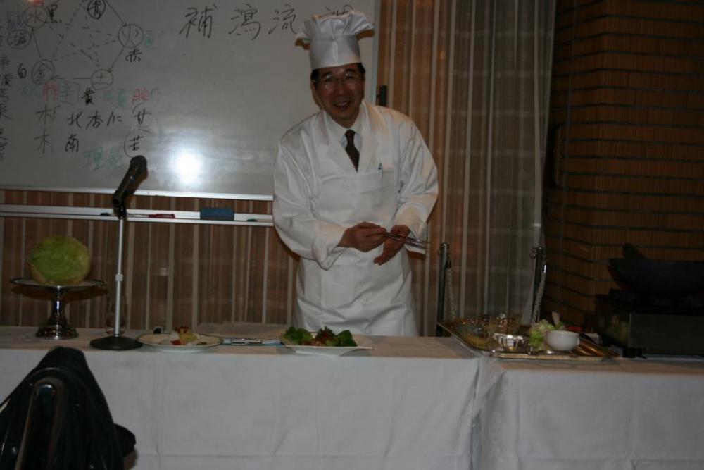 講師は岡部　悟氏（名鉄トヨタホテル　【桂林】　総料理長）