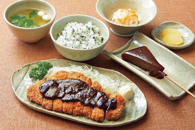 いちかわ「もち豚八丁みそかつ定食」