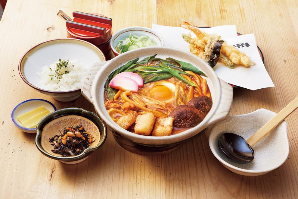 大正庵窯春本店「八丁味噌煮込み御膳」