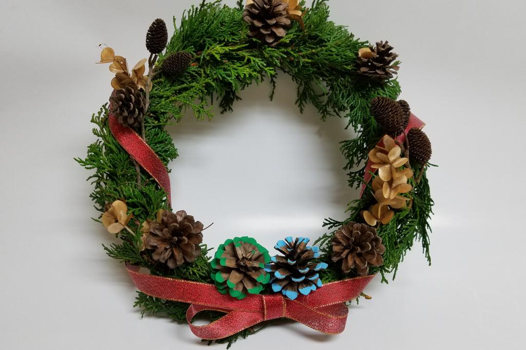 森のワークショップ～親子で作ろうクリスマスリース～