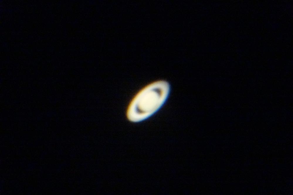 土星の輪っかも見えちゃう！