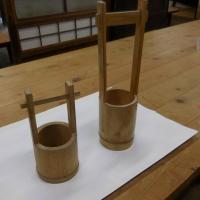 竹で花器・植木鉢作り／森の素材屋（きこりの会）　