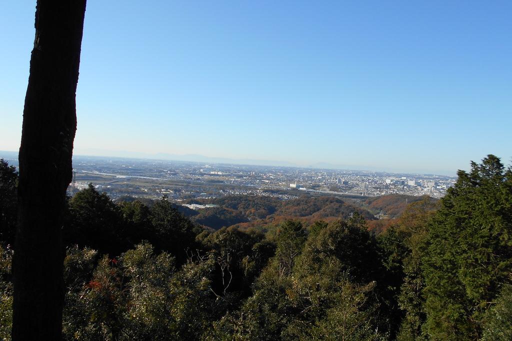 展望台から三河平野が見渡せます。