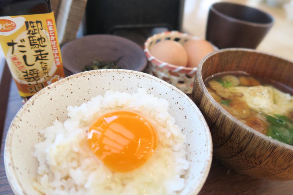 太田商店「釜炊きご飯の卵かけご飯」