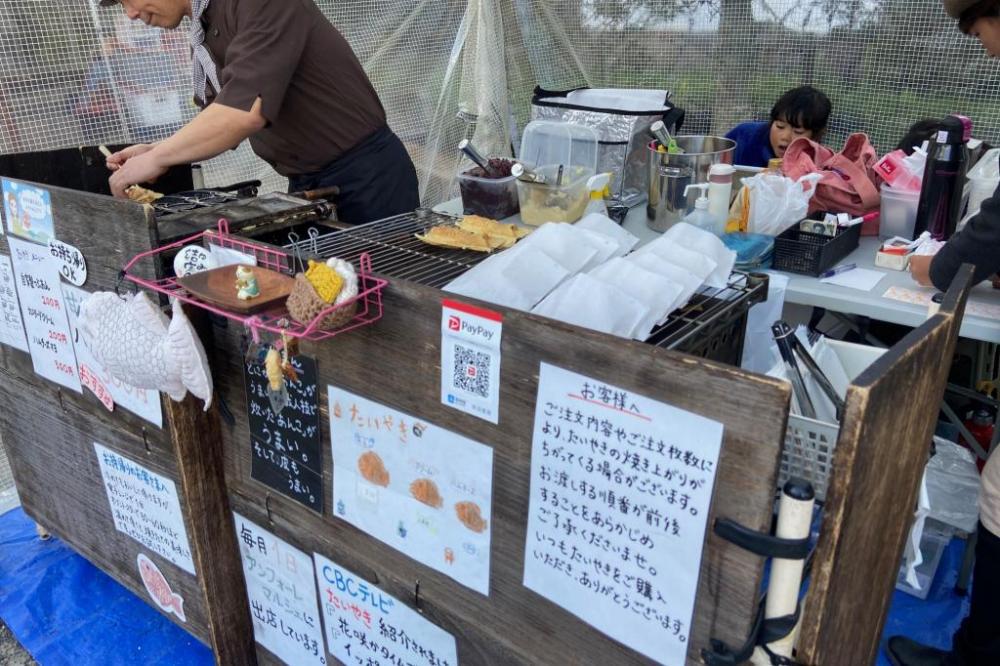 過去の参加店の様子。