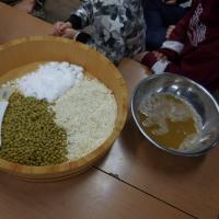 「森の味噌仕込み／森の畑倶楽部大豆でｅ-ｃｏ」