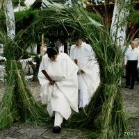 伊賀八幡宮「夏越の大祓い・輪くぐり神事」
