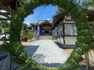 岡崎天満宮「輪くぐり神事」
