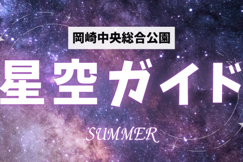 岡崎中央総合公園　星空ガイド(夏)