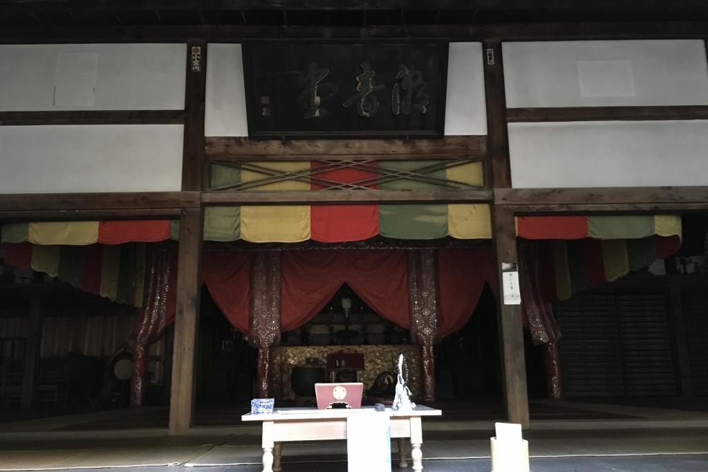 龍渓院・杉木立