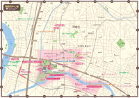 かなり楽しいおかざきめぐり（地図）