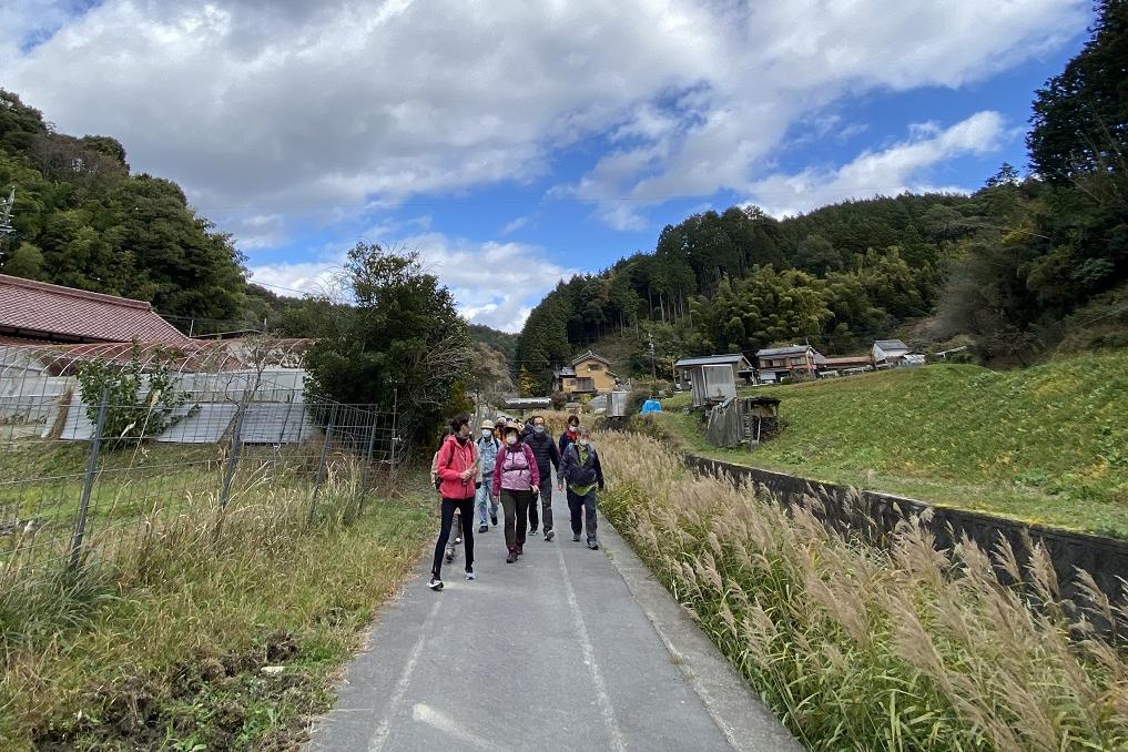 林道ルートの次は、里山ルートを歩きます