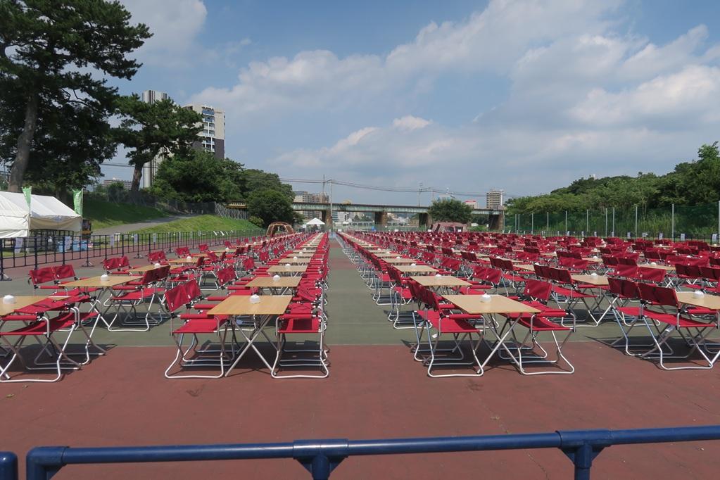 明神橋下プレミアムテーブル席