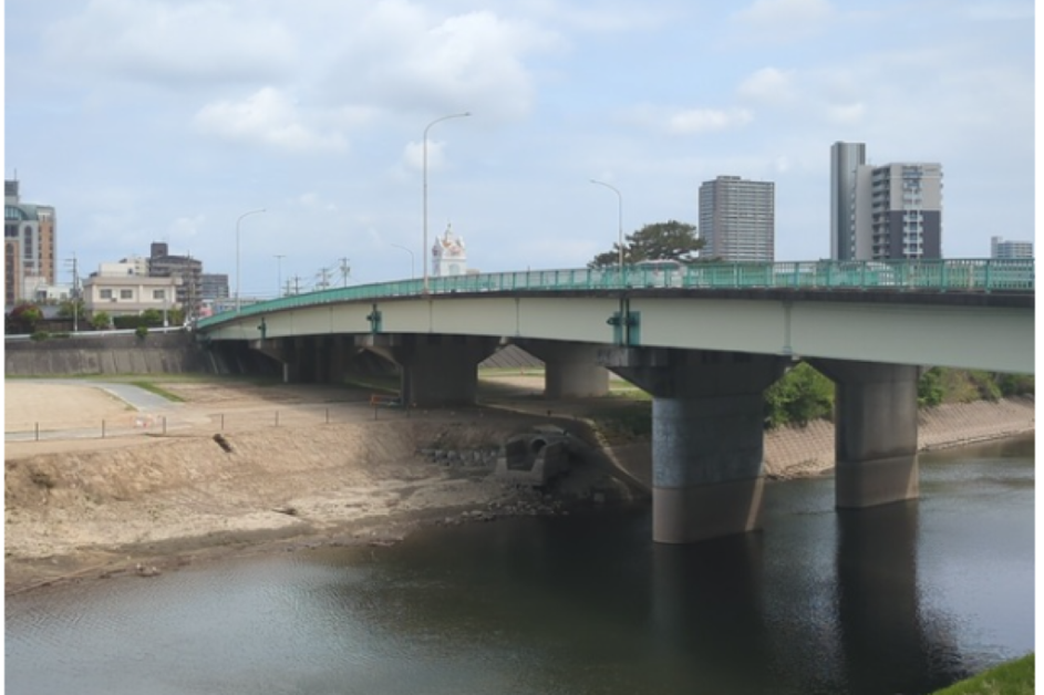 【施工実績】明神橋の橋脚補強