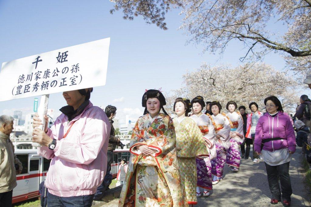 家康行列 孫の千姫