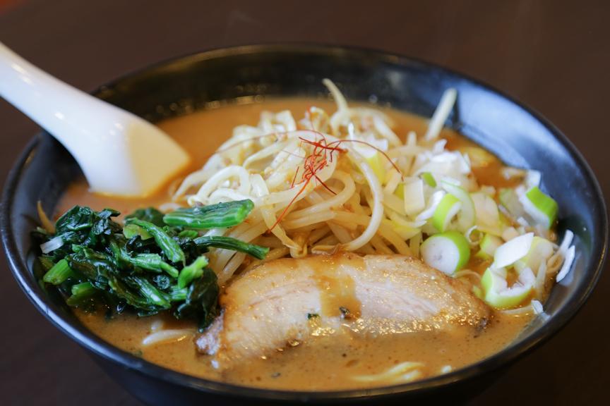 八丁焦がし味噌ラーメン・アップ