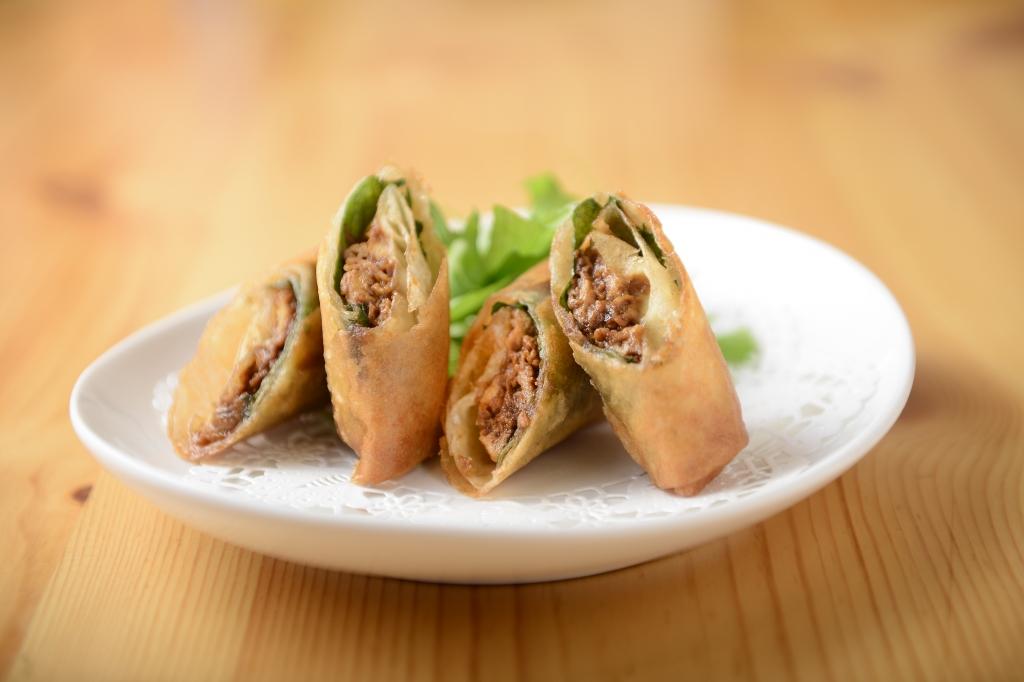 八丁味噌のチーズ春巻