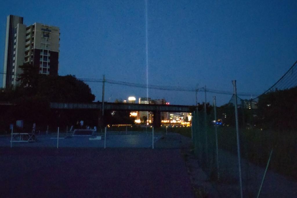 岡崎花火大会 ウ乙川河川緑地イス席 連番2枚 