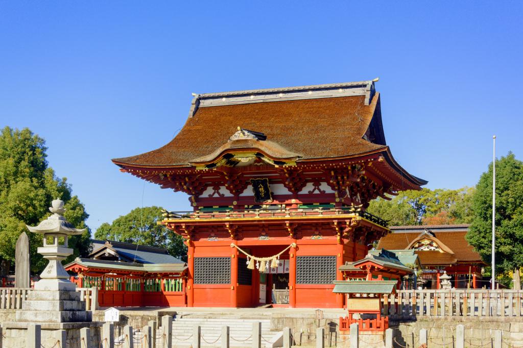 選べる行先／A：伊賀八幡宮　徳川家祈願所