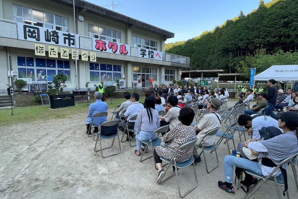 ホタルまつりの様子