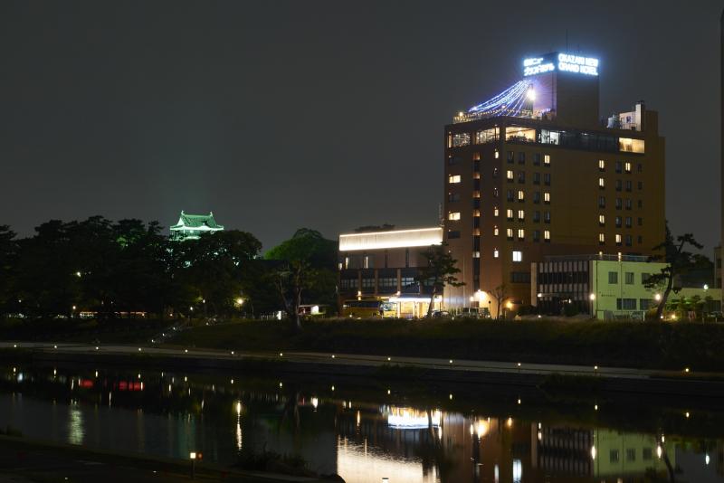 リバーフロント地区夜景 フォトライブラリー ライブラリー 岡崎おでかけナビ 岡崎市観光協会公式サイト